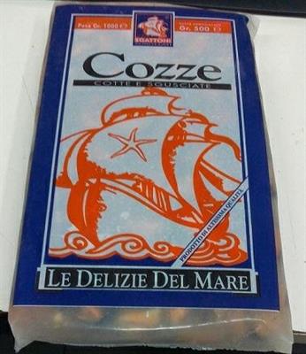 COZZE SGUSCIATE 200/300pz 900 GR.x6cf CILE C.