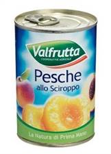 PESCHE SCIROPP.VALFRUTTA crt:(gr.411 X12)