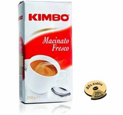 CAFFE'KIMBO 250grX2 MACINATO