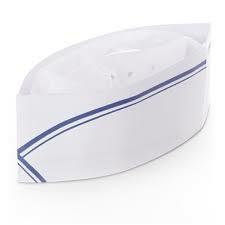 CAPPELLO BUSTINA STRISCIA BLU CF100pz.