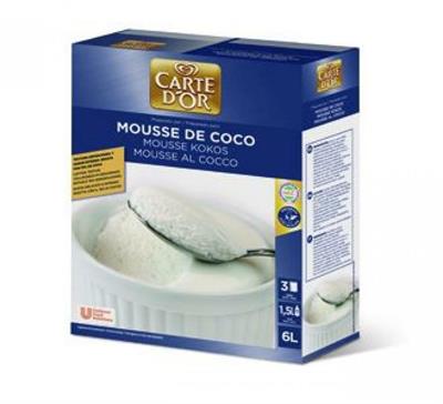 MOUSSE COCCO 225GR CARTE D'OR