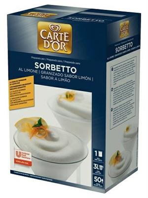 SORBETTO LIMONE CARTE D'OR k1,44x6 PREPARATO