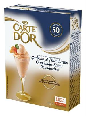 SORBETTO MANDARINO PREPARATO 1KG