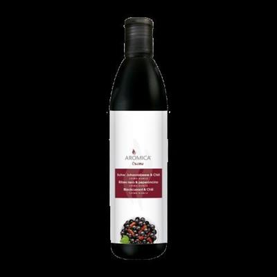 GLASSA BALSAMICA RIBES NERI/PEPERONCINOC 500ML AROMICA