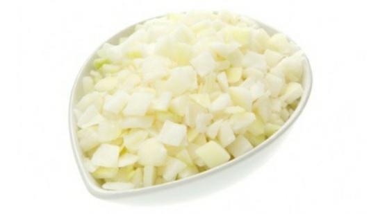 CIPOLLE CUBI D'ARTA 10X10mm(4x2,5kg)C.