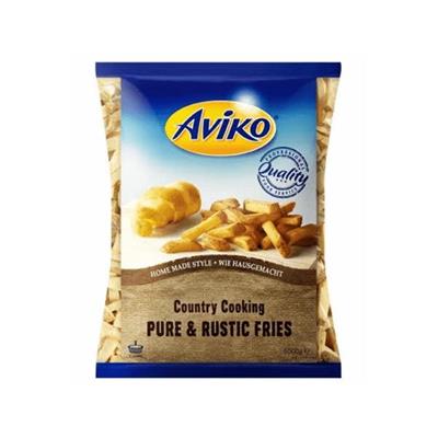 PATATE AVIKO PURE RUSTIC S.CRUNCH 4X2.5KG