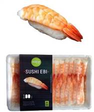 SUSHI EBI GAMBERI SGUS.BUTTERFLY C/CODINO 3L 180gr/30PCS