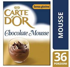 MOUSSE CIOCC.FOND.CARTE D'OR(3X325GR)PREP.36 PORZIONI