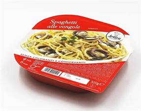 SPAGHETTI ALLE VONGOLE CONG.350gr.GOURMET
