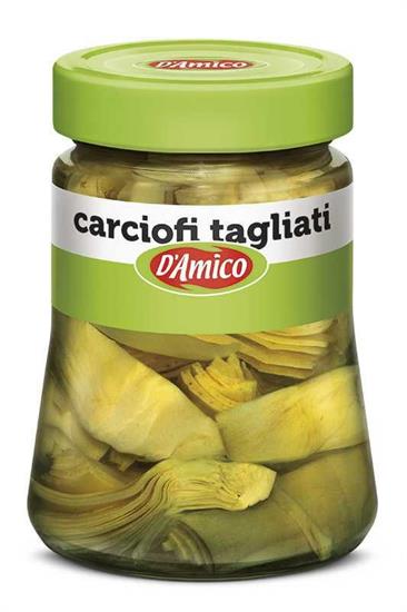 CARCIOFI TAGLIATI OLIO KG1.6 D'AMICO (ALLA RINFUSA)