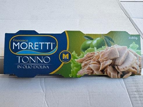 TONNO OL.OLIVA 3X80GR MORETTI