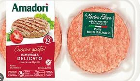 HAMBURGER POLLO AMADORI 110gr.SURG.