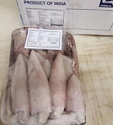 CALAMARO 3/6 BL SPOR.INDIA C.6X2KG PESO NETTO