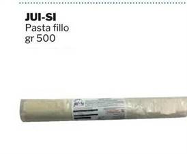 PASTA FILLO JUI-SI' GR.500