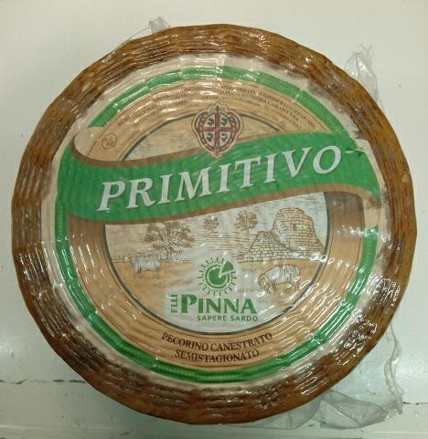 PECORINO PRIMITIVO 4KG BUCCIA MARRONE PINNA