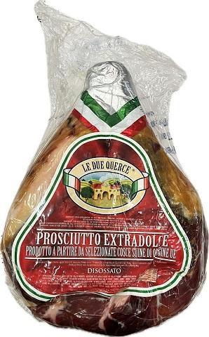 PROSCIUTTO CRUDO S/O LE DUE QUERCE EXTRA DOLCE 7+