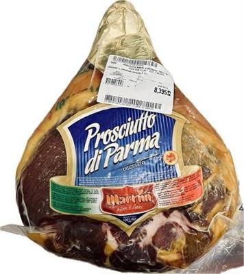PROSCIUTTO PARMA S/O 8,5KG+ MARTINI