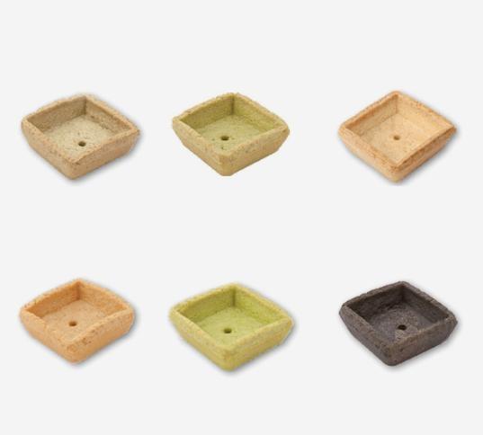 TARTELLETTE TRENDY QUADRATE 168pz ASSORTITE