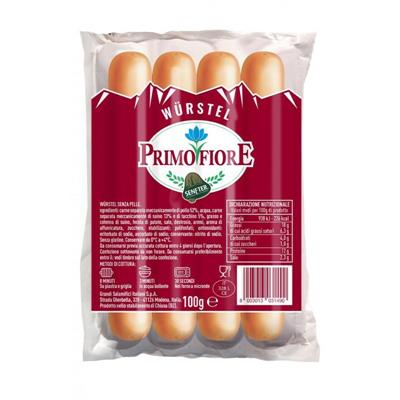 WURSTEL PRIMO FIORE 100gr SENFTER n.25
