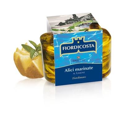 ALICI MARINATE LIMONE KG1 IN OLIO G FIORDICOSTA