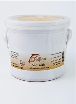 ALICI SALATE VASO CRETA 2,2KG DELFINO