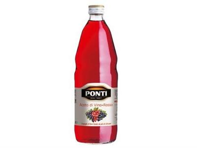 ACETO DI VINO ROSSO 1 LT PONTI