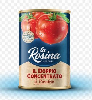 CONCENTRATO DOPPIO POM.400gr.LA ROSINA