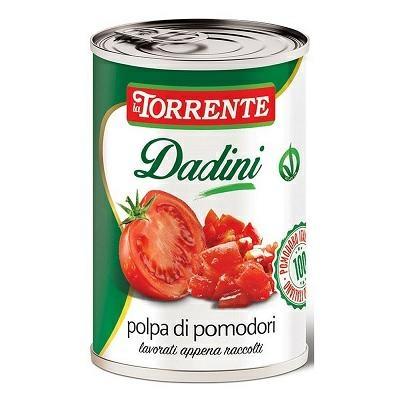 POLPA DI POMODORO DADINI LA TORRENTE 2500gr.x6