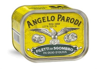 SGOMBRO FILETTI OLIO OLIVA PARODI325gr