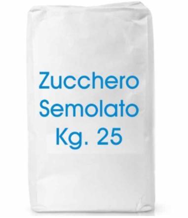 ZUCCHERO SEMOLATO 25 KG