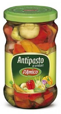 ANTIPASTO VERDURE 2900G.D'AMICO IN OLIO