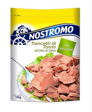 TONNO NOSTROMO O.OLIVA 1000gr.IN BUSTA