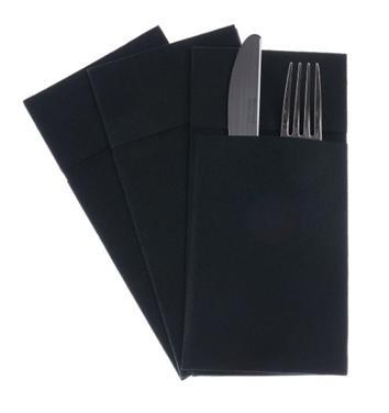 TOVAGLIOLO PORTAPOSATE cm40x39 cf50pz NERO