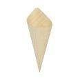 CONO LEGNO H16,5x6,5CM DIAM. CF 50 PZ CROWN CHEF