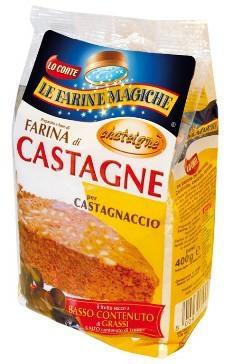 FARINA CASTAGNE 500 gr.busta