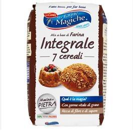 FARINA INTEG.CEREALI 900 gr.LO CONTE
