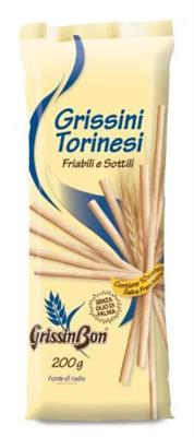 GRISSINI TORINESI 200 GR GRISSIN BON