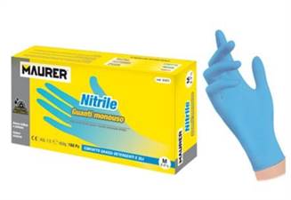 GUANTI NITRILE S BLU cf100pz