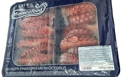 TENTACOLO POLPO COTTO 85gr NETTO-(CONF DA 18)OCTOPUS VULGARI