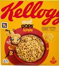 KELLOGG'S MIELPOPS LOOPS 330 GR.