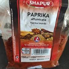 PAPRIKA AFFUMICATA POLVERE 400GR SHAPUR