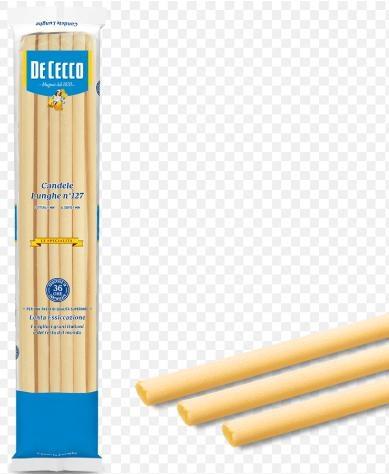 CANDELE LUNGHE 127 DE CECCO 12x500GR