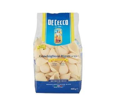 CONCHIGLIONI RIGATI 126 DE CECCO gr500x12