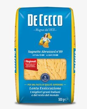 SAGNETTE ABBRUZZESI 89 DE CECCO gr.500X24