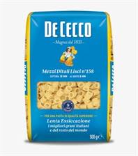 MEZZI TUBETTI LISCI 63 DE CECCO gr.500x24