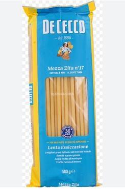 MEZZA ZITA LUNGA 17 DE CECCO gr.500x24