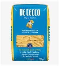 PENNE LISCE 40 DE CECCO 24x500GR