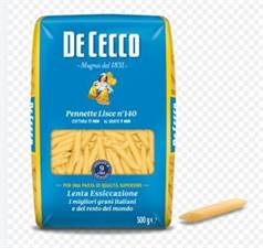 PENNETTE LISCE 140 DE CECCO gr500x24