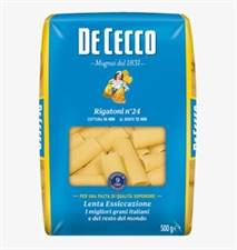 RIGATONI 24 DE CECCO 24x500GR