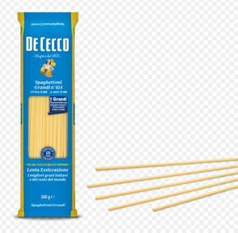 SPAGHETTONI GRANDI 414 (VERMICELLI) DE CECCO GR.500X24